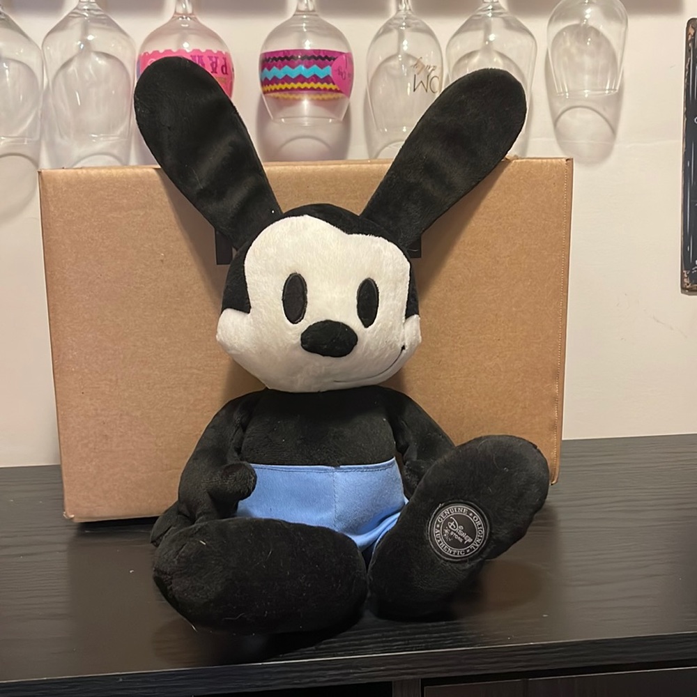 Disney plush Oswald the lucky rabbit